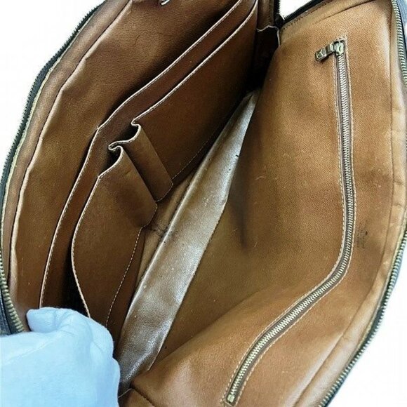 Louis Vuitton Monogram Porte Documents Voyage Bag Handbag - Picture 5 of 9